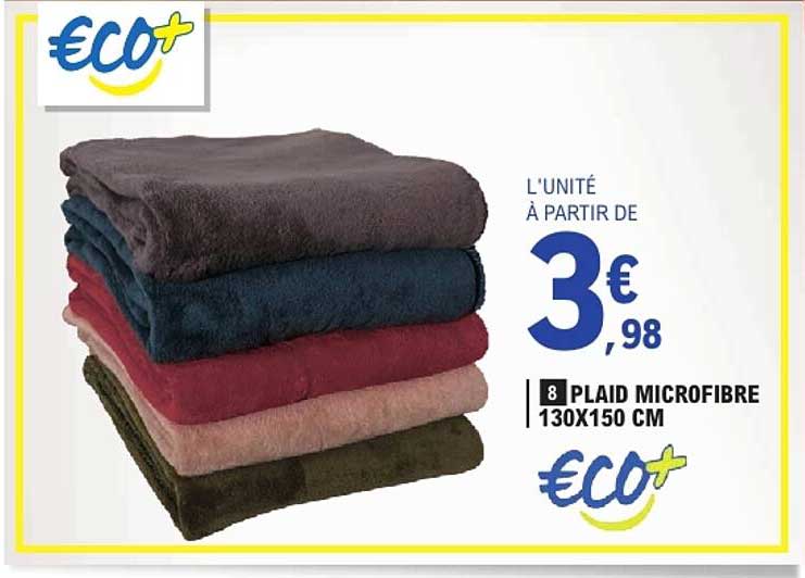 PLAID MICROFIBRE 130X150 CM