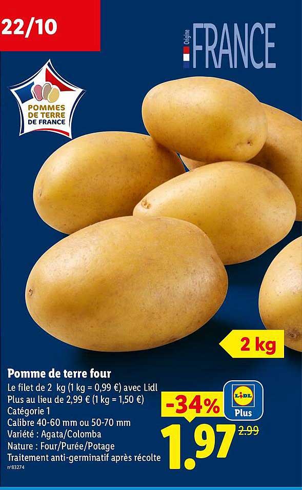 Pomme de terre four