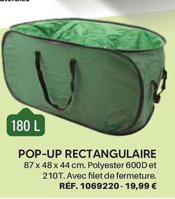 POP-UP RECTANGULAIRE
