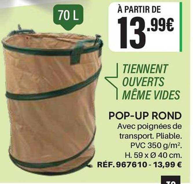 POP-UP ROND