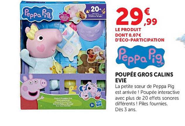 POUPÉE GROS CALINS EVIE
