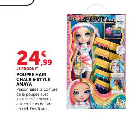 POUPEE HAIR CHALK & STYLE AMAYA