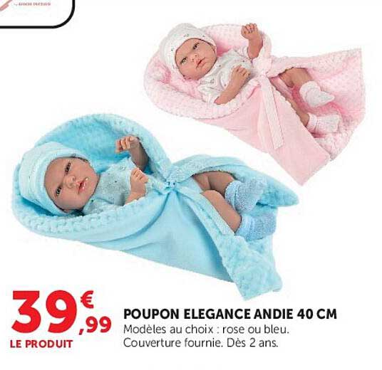 POUPON ELEGANCE ANDIE 40 CM