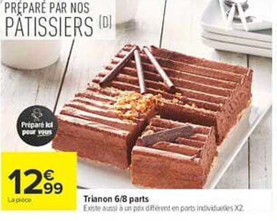Préparé par nos pâtissiers
