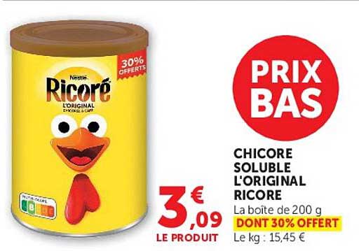 PRIX BAS