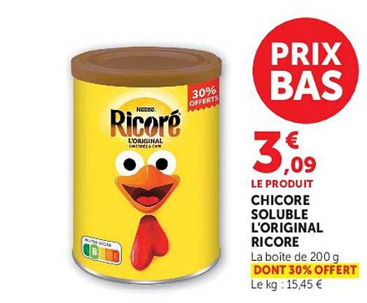 PRIX BAS
