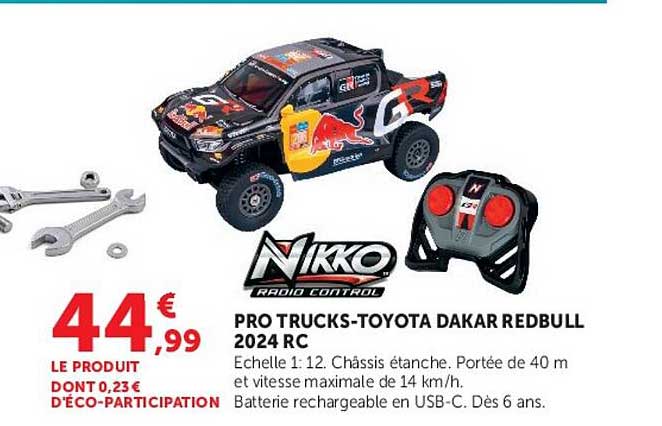 PRO TRUCKS-TOYOTA DAKAR REDBULL 2024 RC