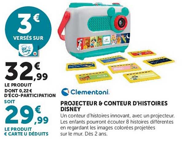 PROJECTEUR & CONTEUR D'HISTOIRES DISNEY