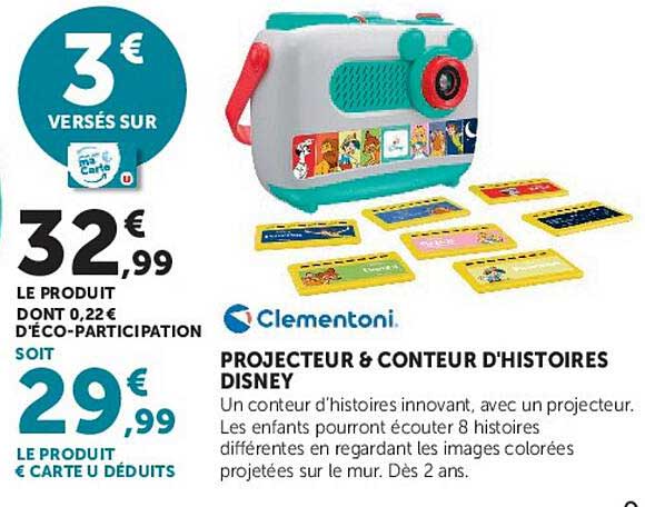 PROJECTEUR & CONTEUR D'HISTOIRES DISNEY
