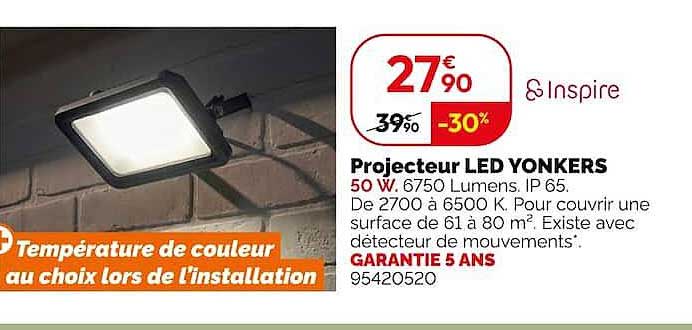 Projecteur LED YONKERS