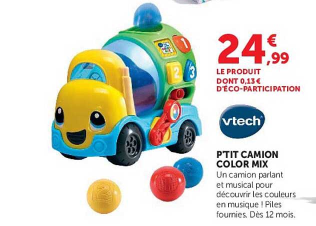 PTIT CAMION COLOR MIX