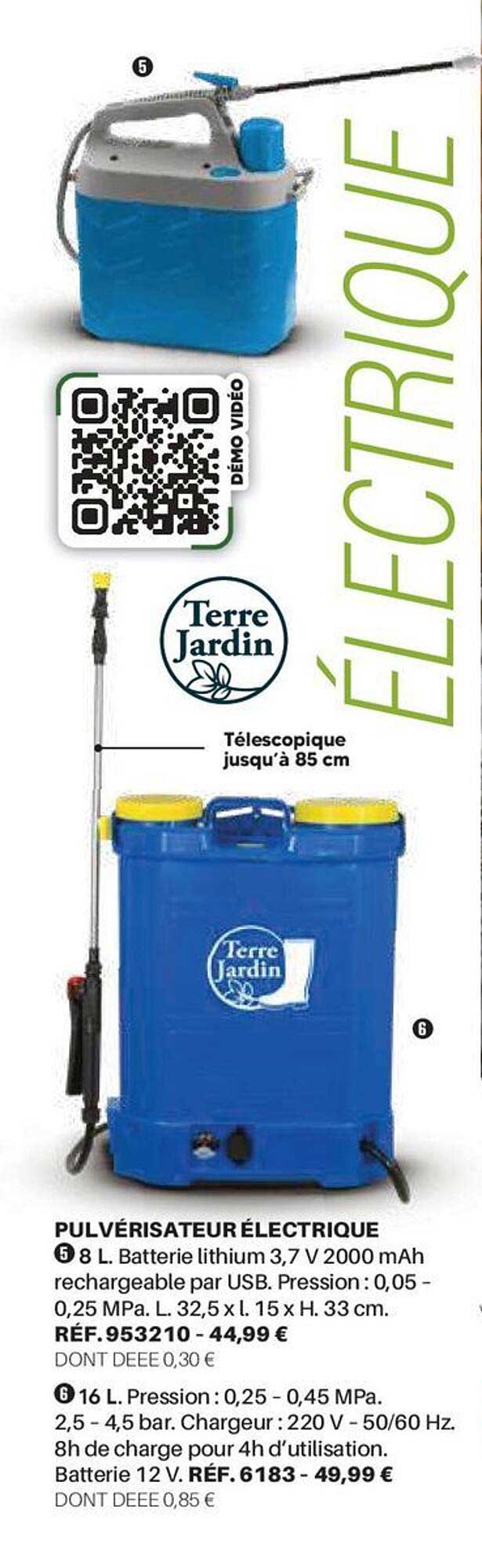 PULVÉRISATEUR ÉLECTRIQUE