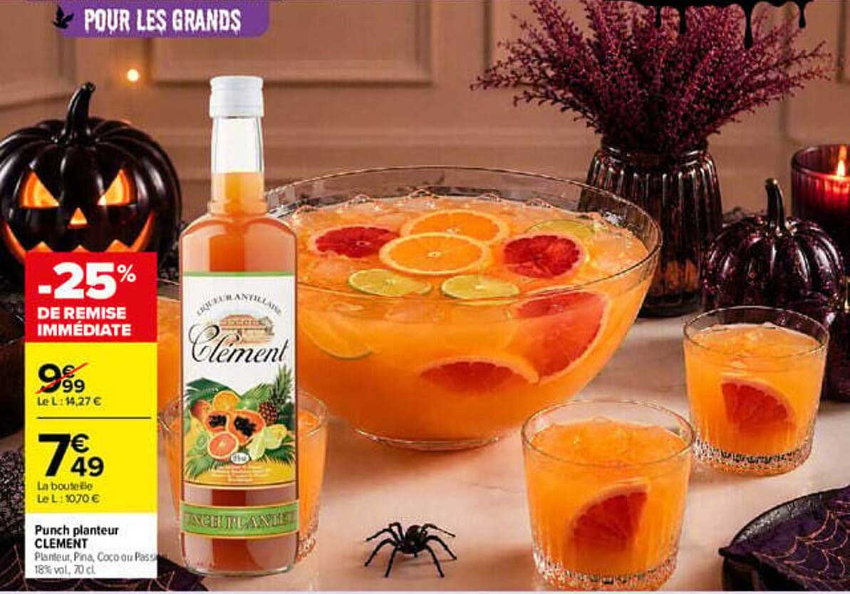 Punch planteur CLEMENT