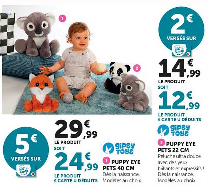PUPPY EYE PETS 40 CM