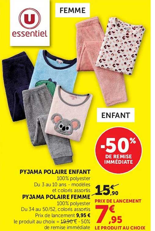 PYJAMA POLAIRE ENFANT