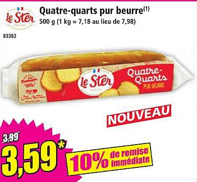 Quatre-quarts pur beurre