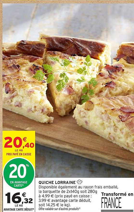 QUICHE LORRAINE