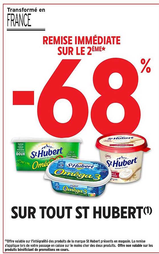 REMISE IMMÉDIATE SUR LE 2ÈME*