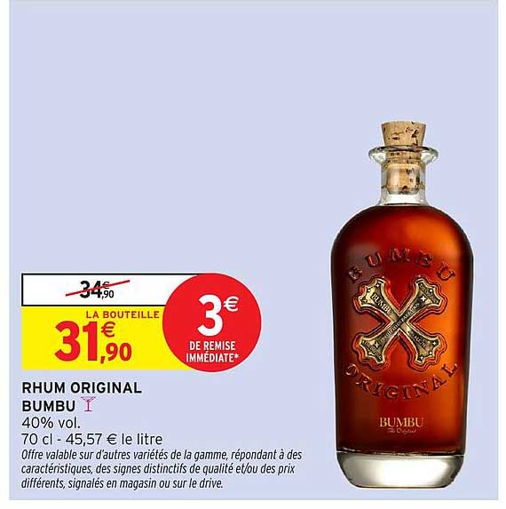 RHUM ORIGINAL BUMBU