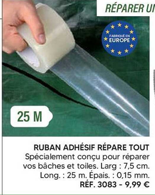 RUBAN ADHÉSIF RÉPARE TOUT