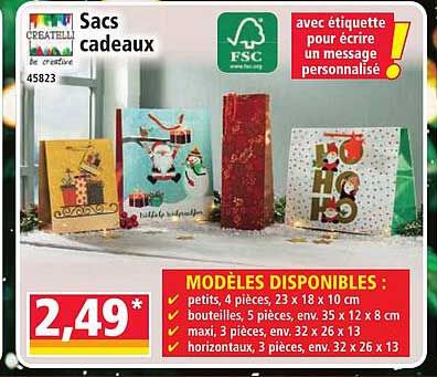 Sacs cadeaux