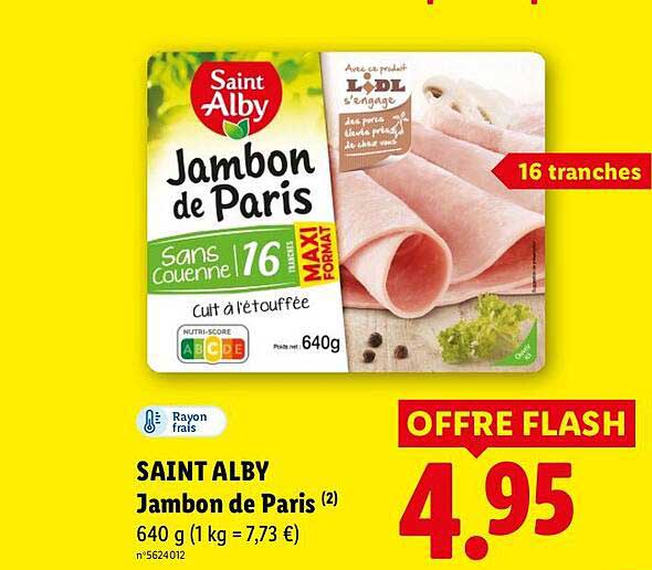SAINT ALBY Jambon de Paris