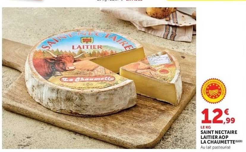SAINT NECTAIRE LAITIER AOP LA CHAUMETTE (VD)