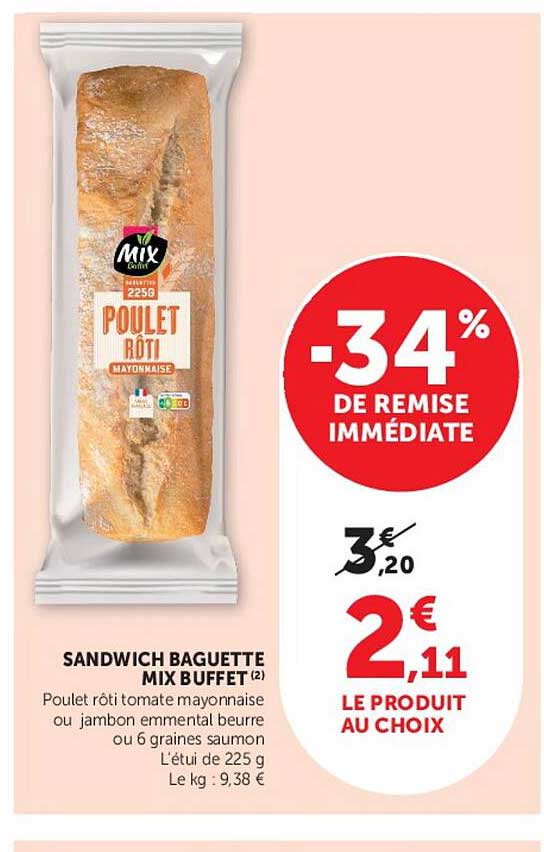 SANDWICH BAGUETTE MIX BUFFET (2)