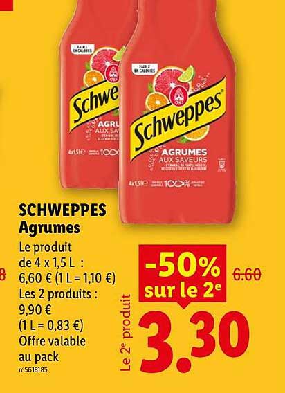 SCHWEPPES Agrumes