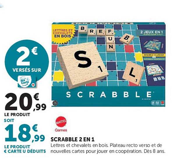 SCRABBLE 2 EN 1