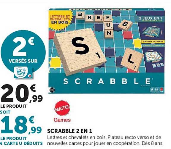 SCRABBLE 2 EN 1