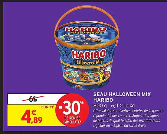SEAU HALLOWEEN MIX HARIBO