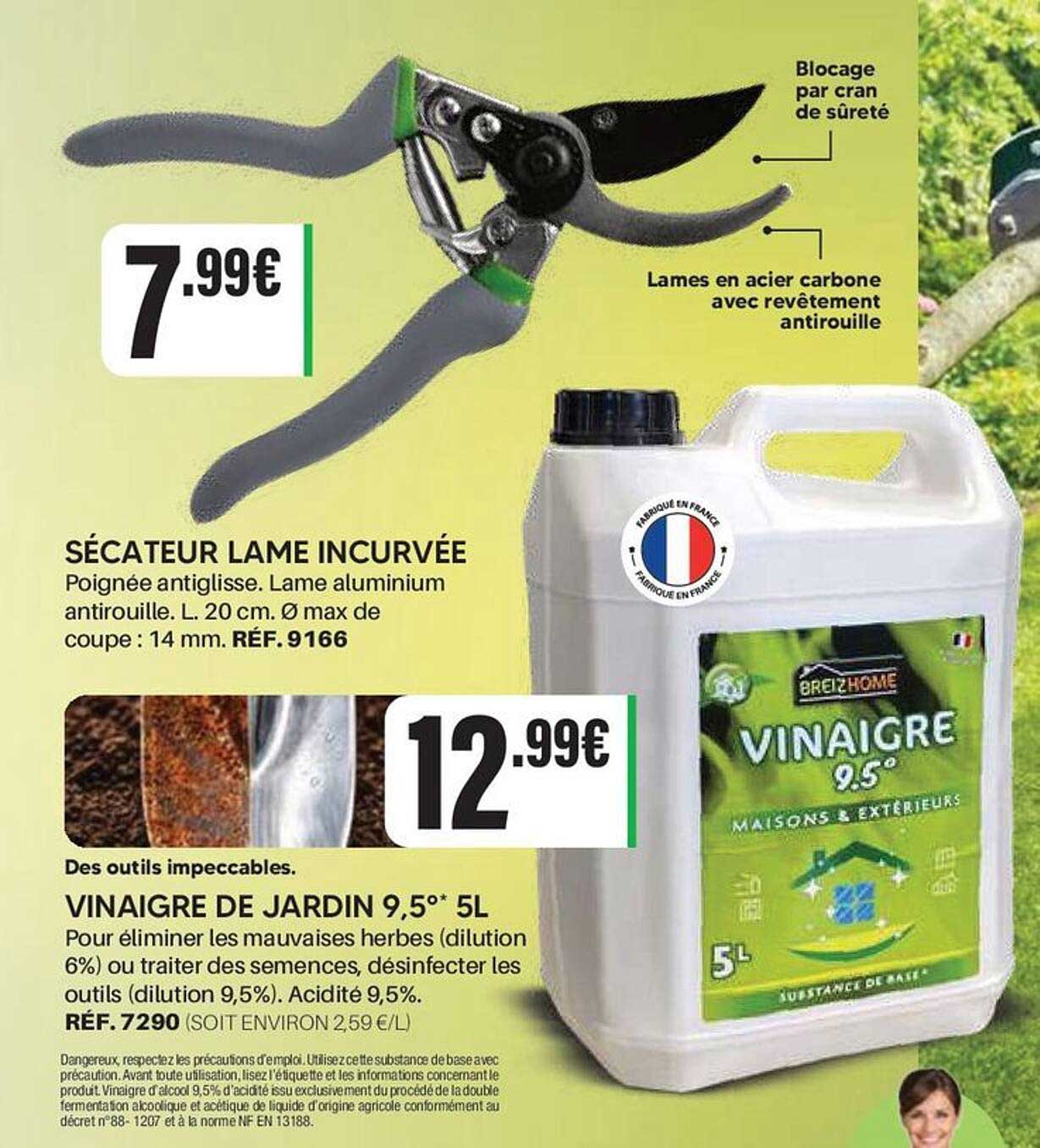 SÉCATEUR LAME INCURVÉE