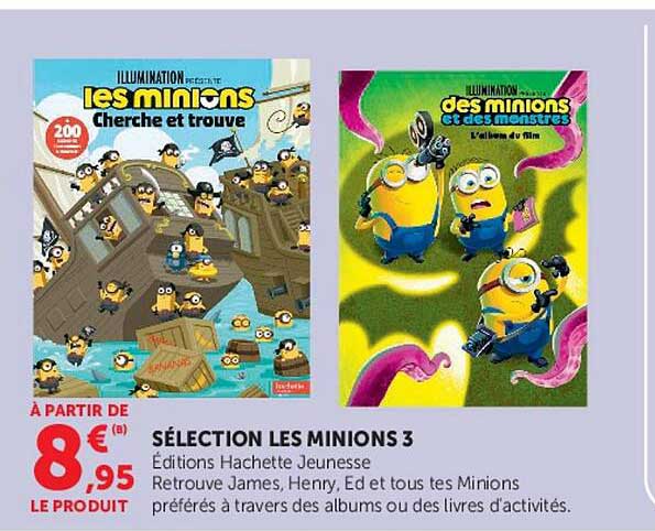 SÉLECTION LES MINIONS 3