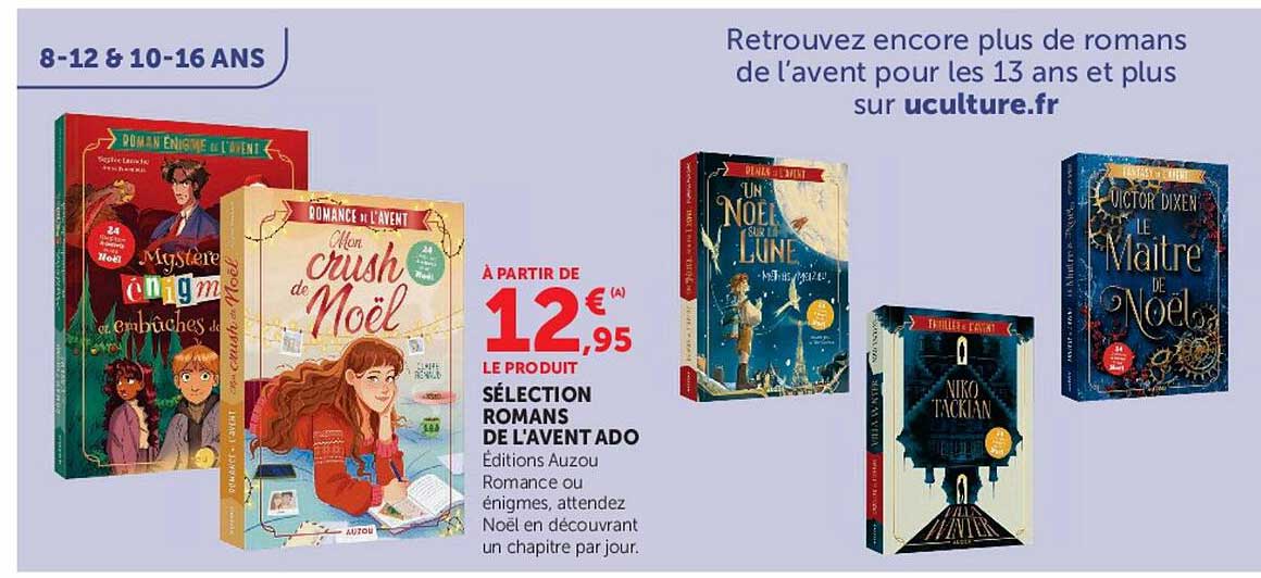 SÉLECTION ROMANS DE L’AVENT ADO
