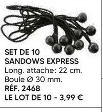 SET DE 10 SANDOWS EXPRESS