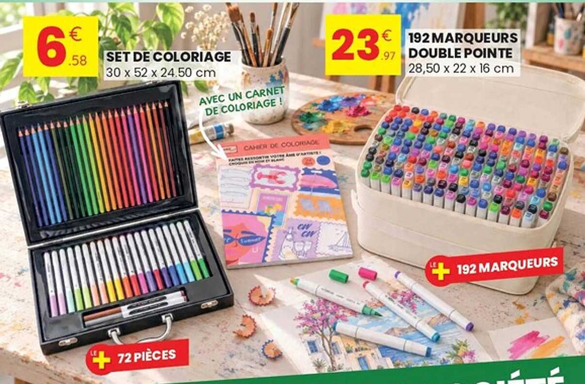SET DE COLORIAGE