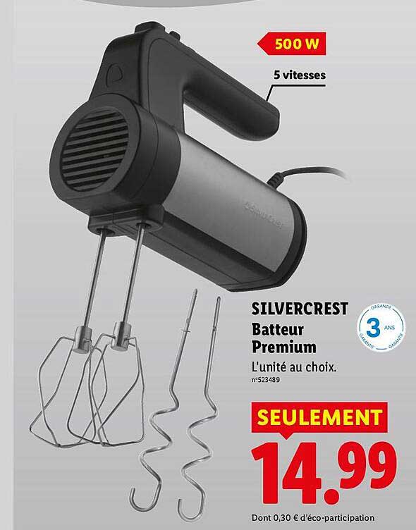 SILVERCREST Batteur Premium