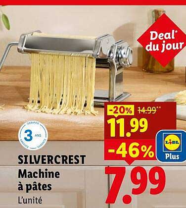 SILVERCREST Machine à pâtes
