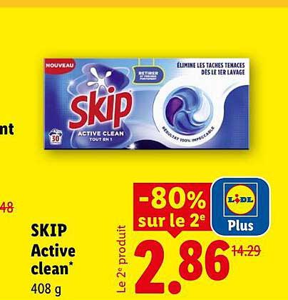 SKIP Active clean* 408 g