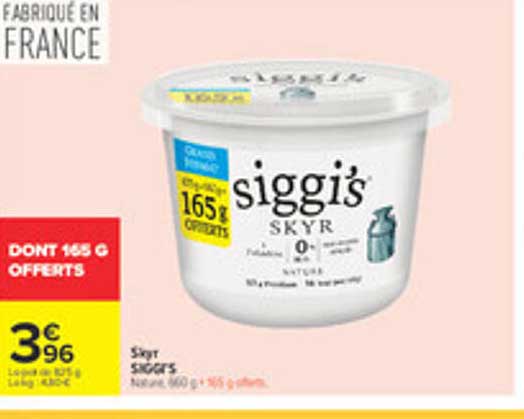 Skyr SIGGI'S nature (150 g)