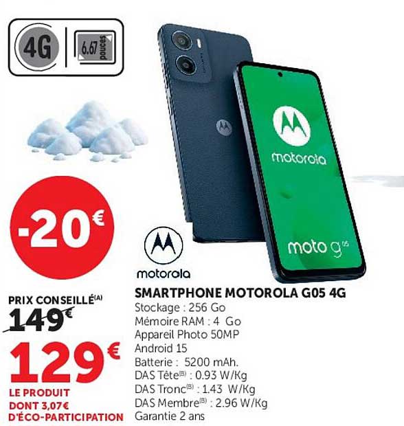 SMARTPHONE MOTOROLA G05 4G