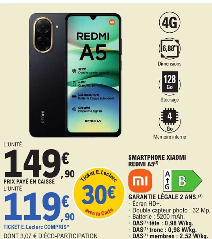 SMARTPHONE XIAOMI REDMI A5(2)