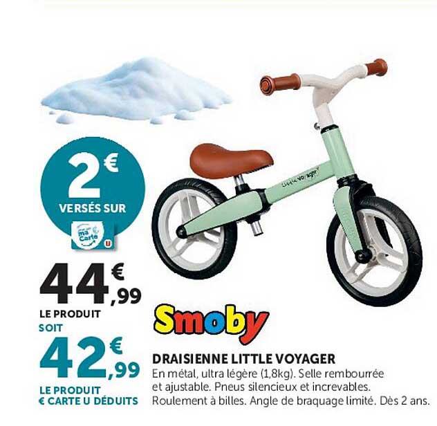 Smoby DRAISIENNE LITTLE VOYAGER