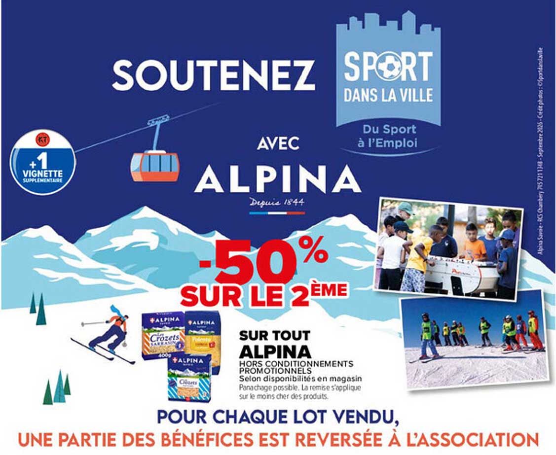 SOUTENEZ AVEC ALPINA