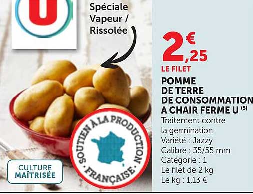 Spéciale Vapeur / Rissolée