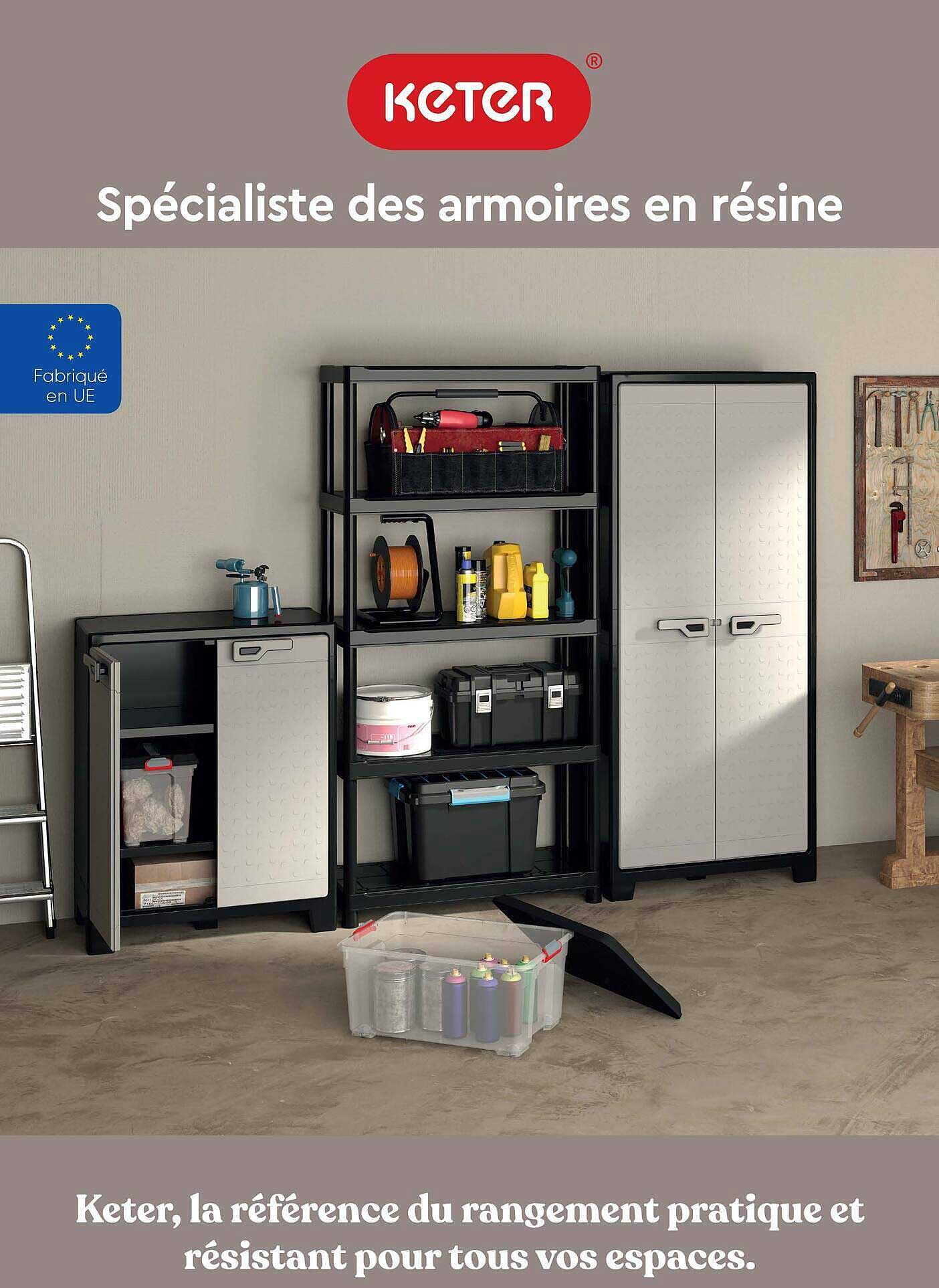Spécialiste des armoires en résine