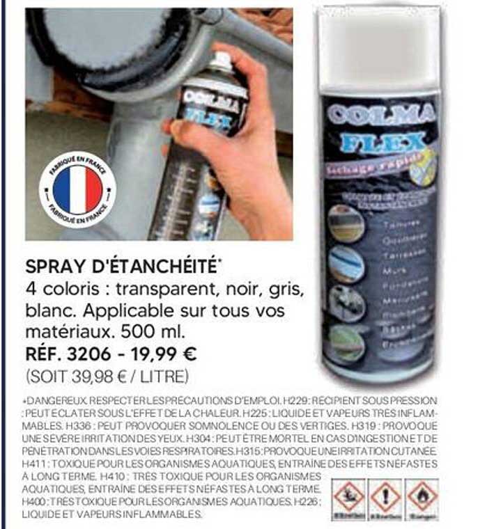 SPRAY D'ÉTANCHÉITÉ