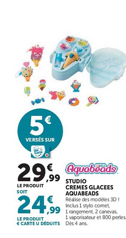 STUDIO CREMES GLACEES AQUABEADS
