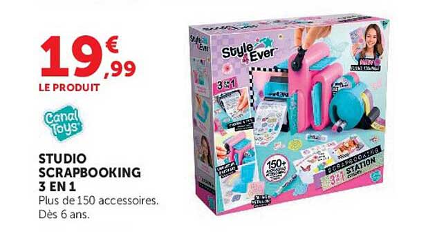 STUDIO SCRAPBOOKING 3 EN 1